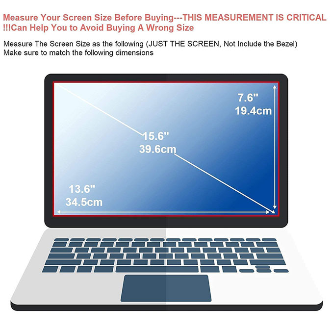 3M™ Privacy Filter 13.3" Full Screen Laptop with COMPLY™ Attach