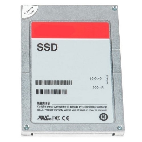 Dell 960GB SSD SAS Mix Use 12Gbps 512e 2.5in 3.5in Hybrid Carrier FIPS -140 SED PM6 Internal Bay